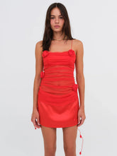 Angela Chiffon Mini Dress