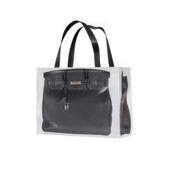 Grocery Bags Creative Parody Platinum Bag Print Woven Bag Fire Over The Net Birkin Fitness Casual Bag