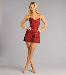 All Plans Approved Lace Up Mini Dress