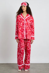 antonia pj set- red bows
