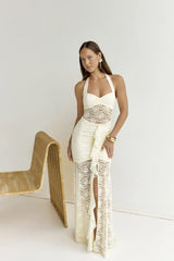 Annika Maxi Dress Lemon