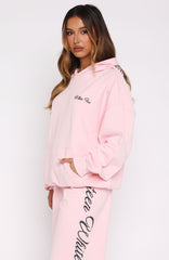 Lucky Thirteen Shaya Oversized Hoodie Soft Pink