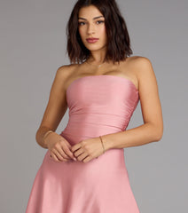 Flirty Vibe A-Line Mini Tube Dress