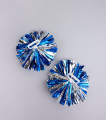 Spirit Squad Metallic Cheerleader Pom-Poms