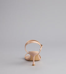 Sleek And Simple Patent Kitten Heels