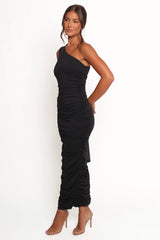 Reia Midi Dress - Black