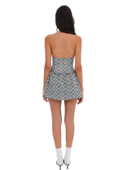 Janice Halter Mini Dress