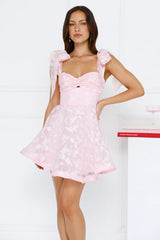 Sunlit Picnic Mini Dress Pink