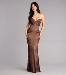 Florence Mesh Lace Mermaid Formal Dress