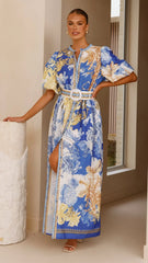 Vania Maxi Dress - Blue Doll