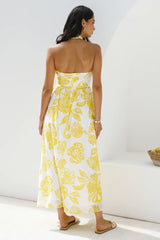 Eternal Spring Maxi Dress Yellow