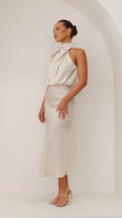 Esther Maxi Dress - Champagne