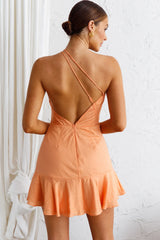 Casa Del Mar One-Shoulder Mini Dress Mango