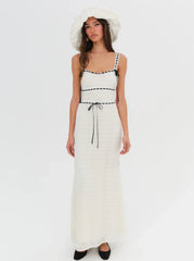 Mayfair Crochet Maxi Dress