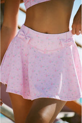 Corene Floral Active Skort