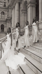 Halle One Shoulder Maxi Dress - Champagne