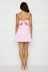 Grape Escape Mini Dress Pink