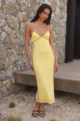 Easy Darling Maxi Dress Yellow