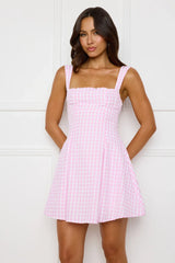 Grape Escape Mini Dress Pink