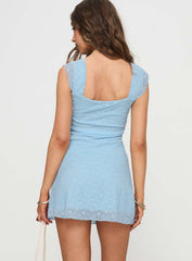 Lanchester Mini Dress Blue