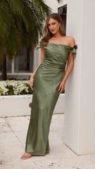 Frida Maxi Dress - Olive