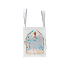 Tita Virgilia Duffle Grocery Bag Iridescent Large