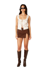 Follow Me Mini Skirt